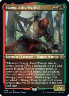 Stangg, Echo Warrior (foil-etched)