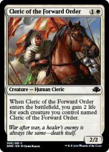 Cleric of the Forward Order (foil)
