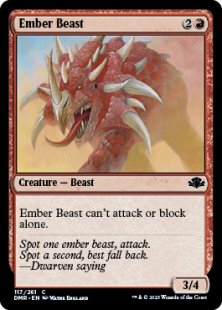 Ember Beast (foil)