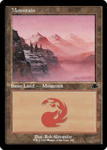 Mountain (#408) (foil)