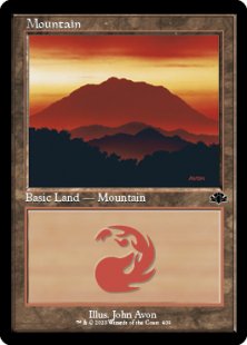 Mountain (#409) (foil)