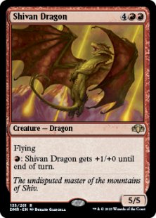 Shivan Dragon (foil)