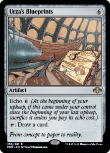 Urza's Blueprints (foil)