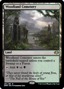 Woodland Cemetery (foil)