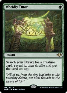 Worldly Tutor (foil)