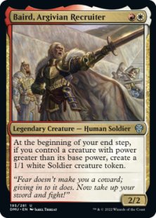 Baird, Argivian Recruiter (foil)