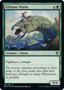 Elfhame Wurm (foil)