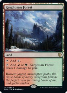 Karplusan Forest (foil)