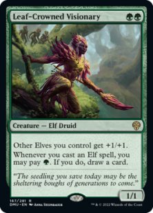 Leaf-Crowned Visionary (foil)