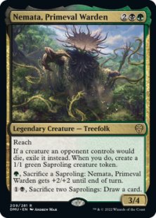 Nemata, Primeval Warden (foil)