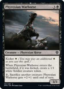 Phyrexian Warhorse (foil)