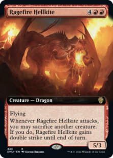 Ragefire Hellkite (extended art)