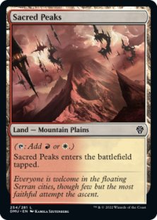 Sacred Peaks (foil)