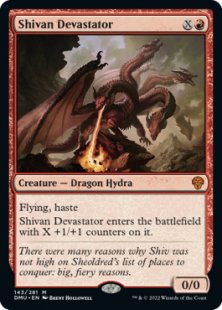 Shivan Devastator (foil)