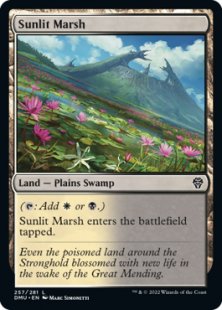 Sunlit Marsh (foil)