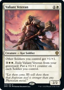 Valiant Veteran (foil)