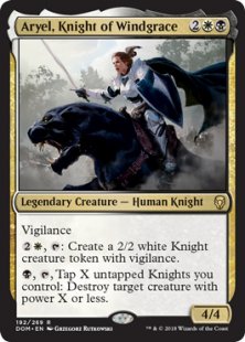 Aryel, Knight of Windgrace (foil)