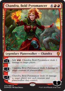 Chandra, Bold Pyromancer (foil)