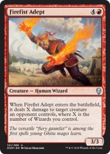 Firefist Adept (foil)