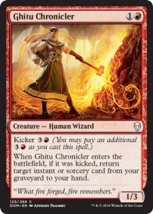 Ghitu Chronicler (foil)