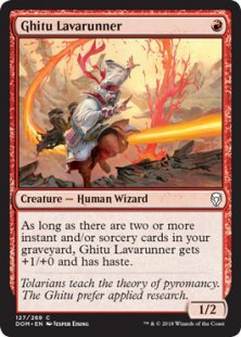 Ghitu Lavarunner (foil)