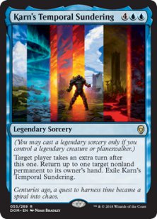 Karn's Temporal Sundering (foil)