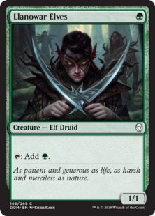 Llanowar Elves (foil)