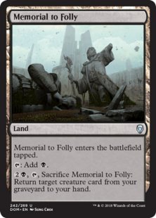 Memorial to Folly (foil)