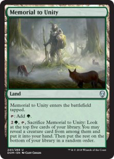 Memorial to Unity (foil)