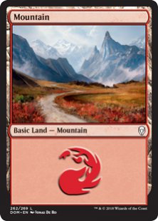 Mountain (#262) (foil)