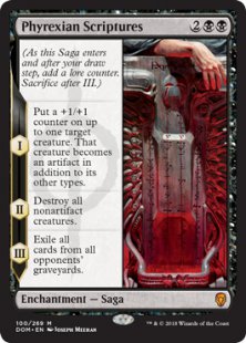 Phyrexian Scriptures (foil)