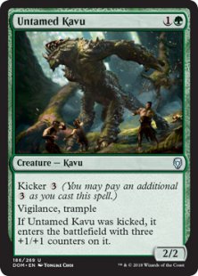 Untamed Kavu (foil)