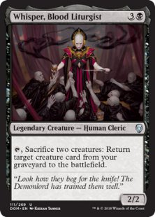 Whisper, Blood Liturgist (foil)