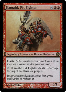 Kamahl, Pit Fighter (foil)