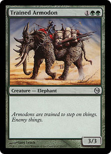 Trained Armodon