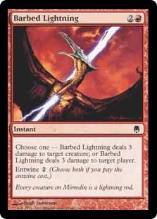 Barbed Lightning (foil)