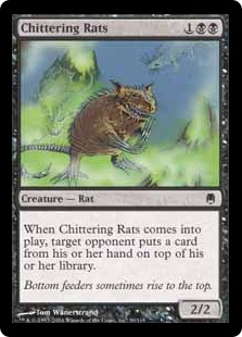 Chittering Rats (foil) (EX)