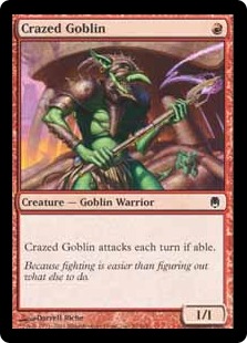 Crazed Goblin (foil)