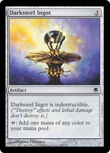 Darksteel Ingot (foil)