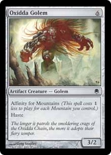 Oxidda Golem (foil)