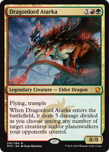 Dragonlord Atarka (foil)