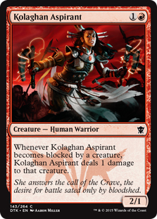 Kolaghan Aspirant (foil)