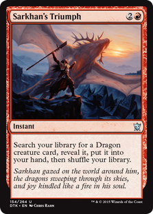 Sarkhan's Triumph (foil)