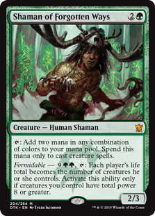 Shaman of Forgotten Ways (foil)