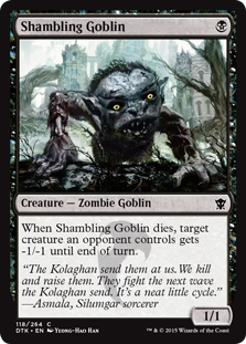 Shambling Goblin (foil)