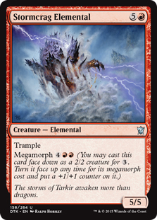 Stormcrag Elemental (foil)