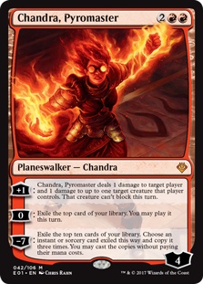 Chandra, Pyromaster