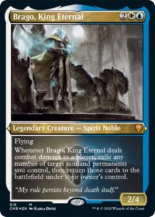 Brago, King Eternal (foil-etched) (showcase)