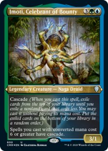 Imoti, Celebrant of Bounty (foil-etched) (showcase)