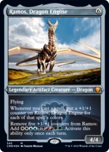 Ramos, Dragon Engine (foil-etched) (showcase)